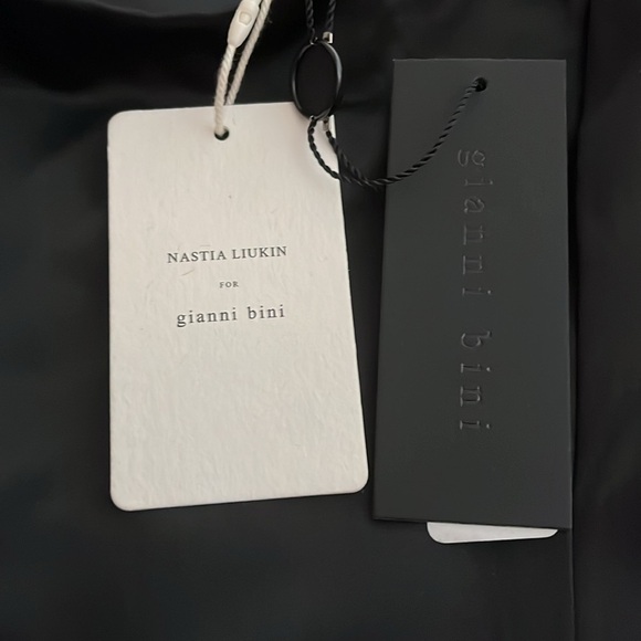 ANTONIO MELANI Black and Pink Midi Dress - Picture 5 of 6